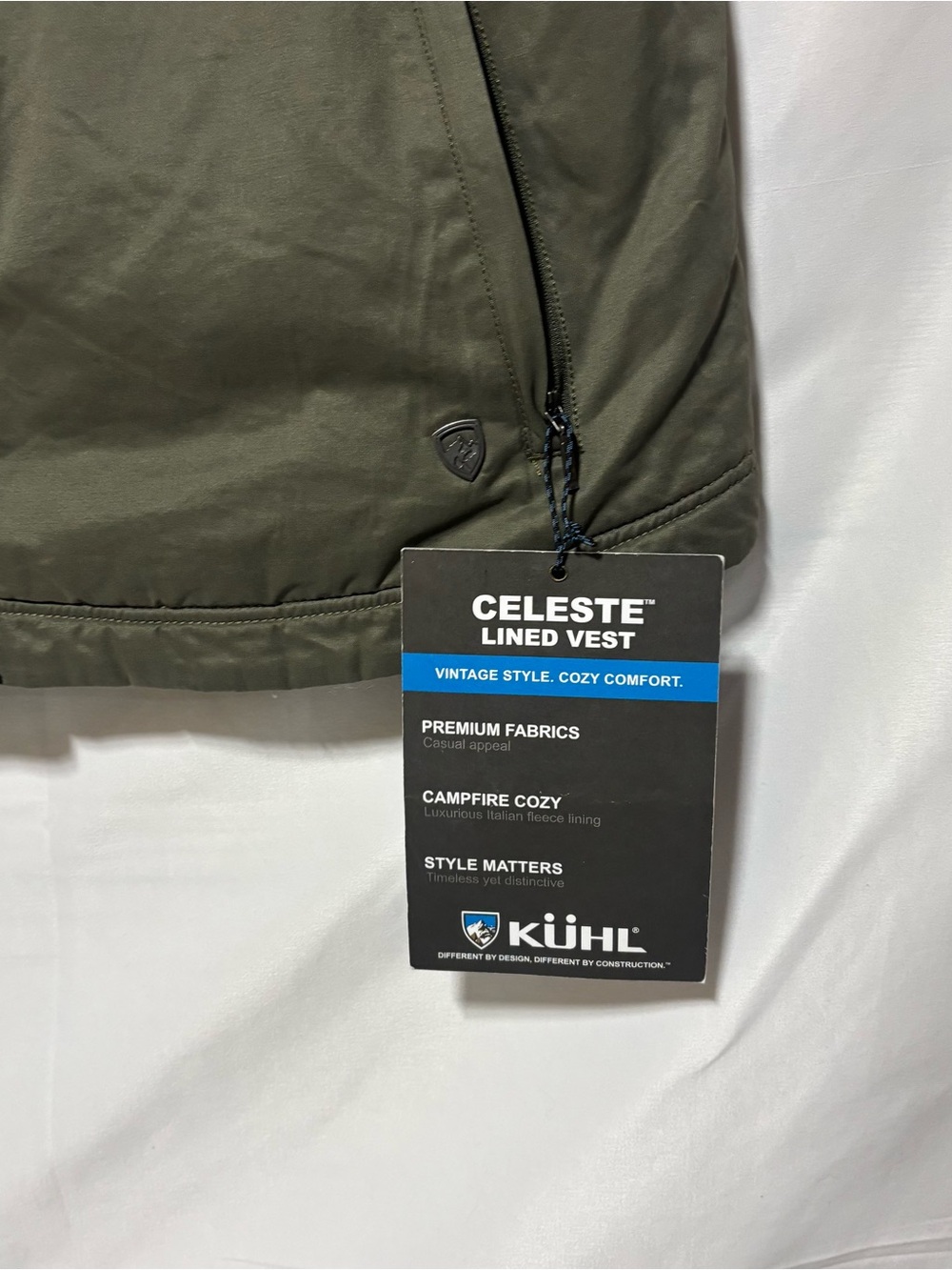 KUHL Women's Celeste Lined Vest Sage Green
- XL NWT - Picture 2 of 11